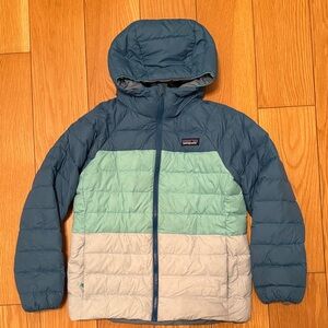 Patagonia Girls Size 7-8 Down slim puffer Coat